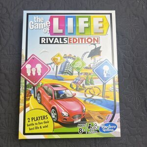 Hasbro The Game of Life Rivals Edition Board Game 2 Player Game Age 8+ NEW - E9A